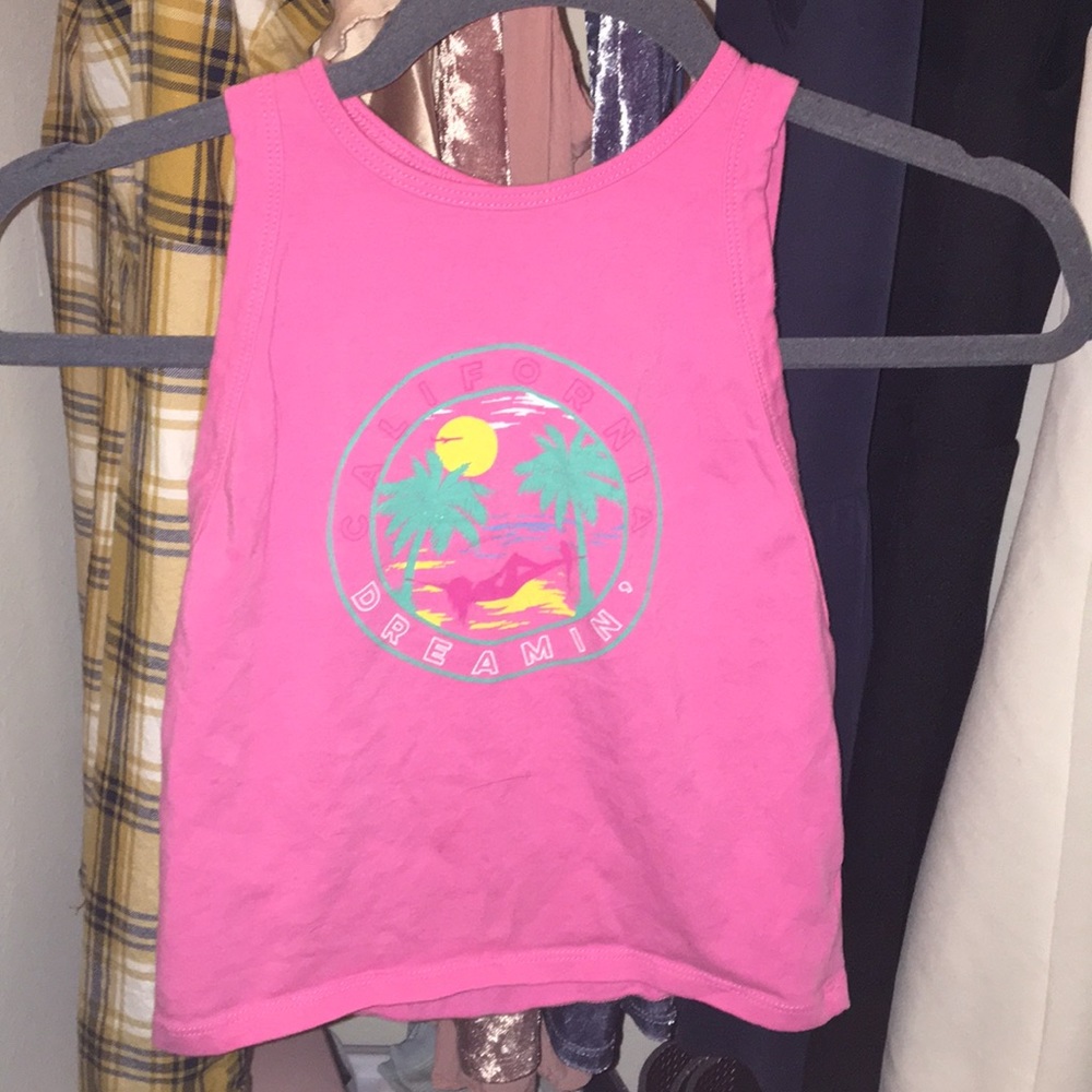 PacSun California Dreamin’ Pink Top